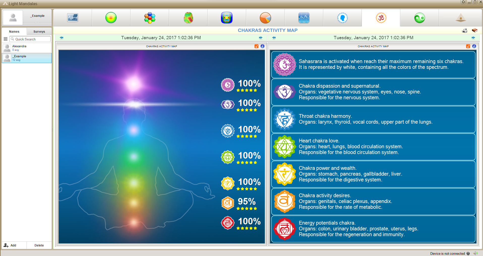 lightmandalas biomatrixscan chakrabalance